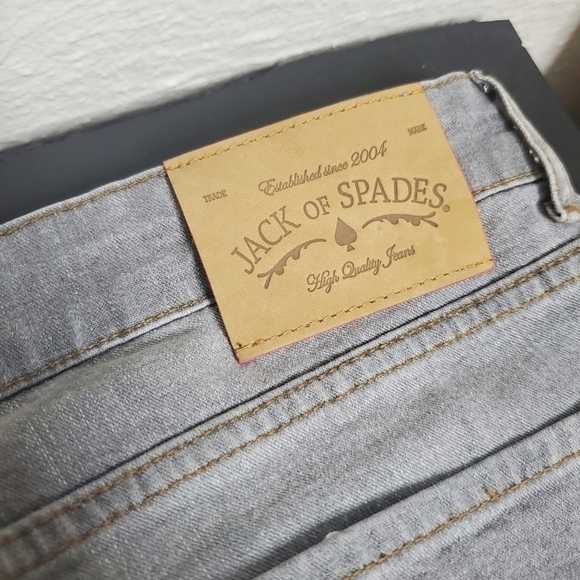 Jack of Spades High Roller Stretch Straight Leg Stretch Jeans Size 42x34 - Picture 14 of 16